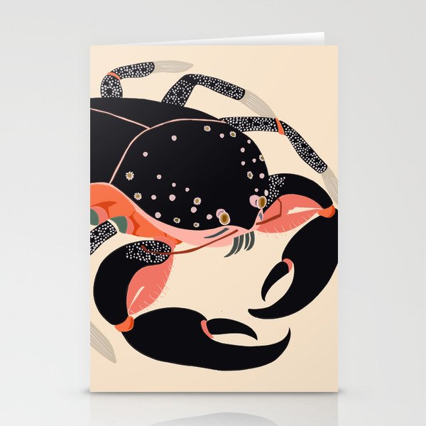 Mystic Crab Stationery Card Gallery Image 2