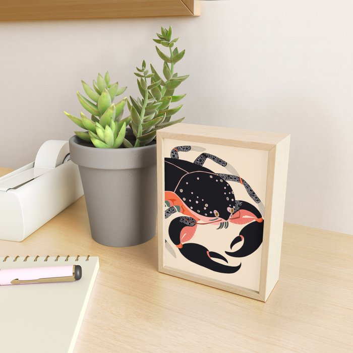 Mystic Crab Mini Art Print Gallery Image 2