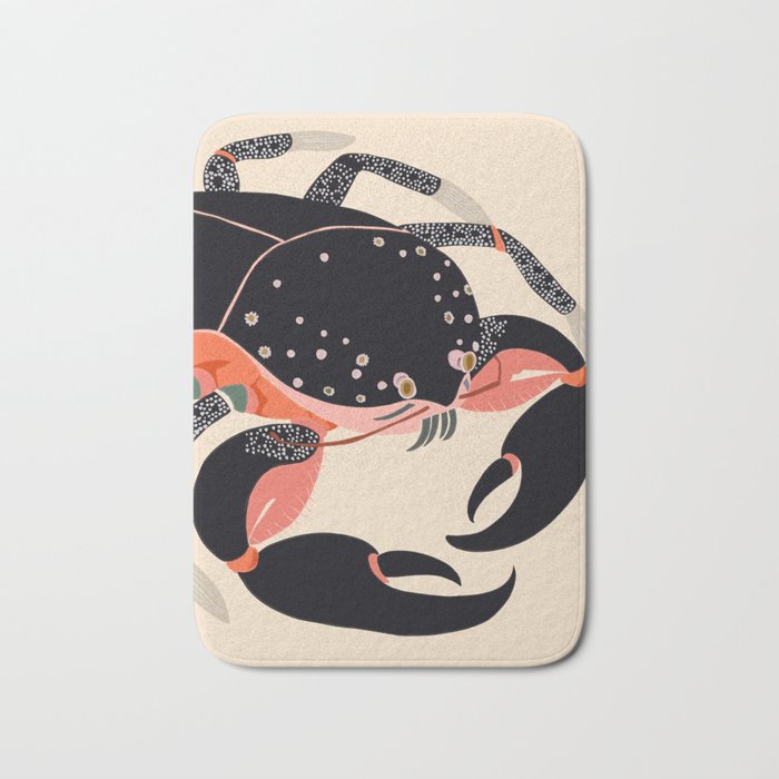 Mystic Crab Bath Mat Gallery Image 1