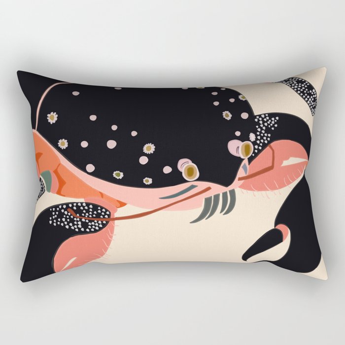 Mystic Crab Rectangular Pillow Gallery Image 2