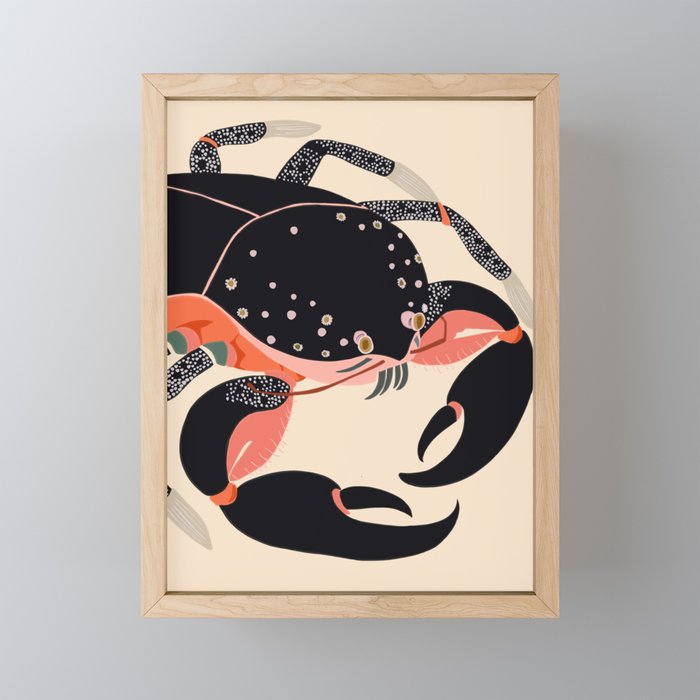 Mystic Crab Mini Art Print Gallery Image 1