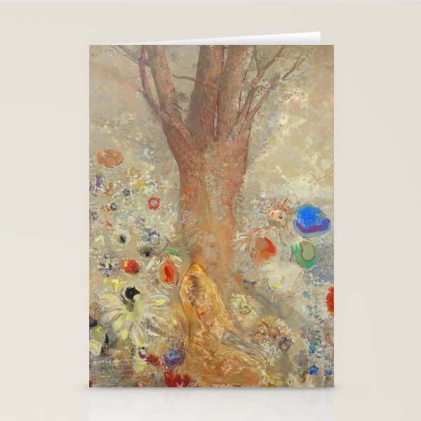Odilon Redon - The Buddha (1904) Stationery Card Gallery Image 2
