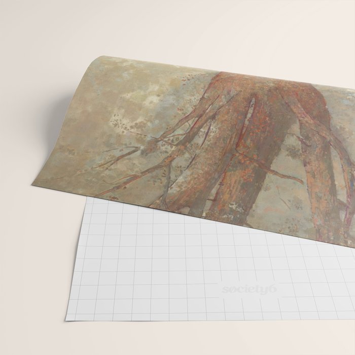 Odilon Redon - The Buddha (1904) Wrapping Paper Gallery Image 2