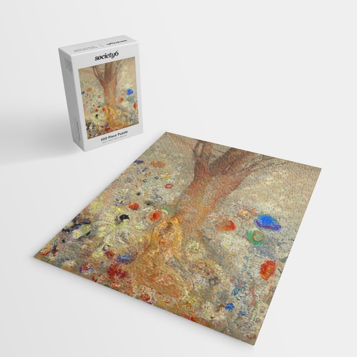 Odilon Redon - The Buddha (1904) Jigsaw Puzzle Gallery Image 2