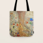 Odilon Redon - The Buddha (1904) Tote Bag Gallery Image 1