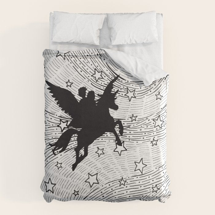 Flight of the alicorn Duvet Cover Gallery Image 6