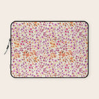 Pink summer blooming Laptop Sleeve Gallery Image 1