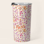 Pink summer blooming Travel Mug Gallery Image 3