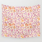 Pink summer blooming Wall Tapestry Gallery Image 4