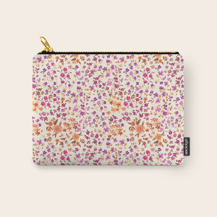 Pink summer blooming Carry All Pouch Gallery Image 1