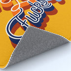 Zero F*cks Given - Yellow & Blue Palette Rug Gallery Image 4