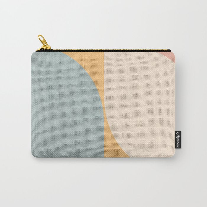 Almond Abstract XIII Carry All Pouch Gallery Image 1