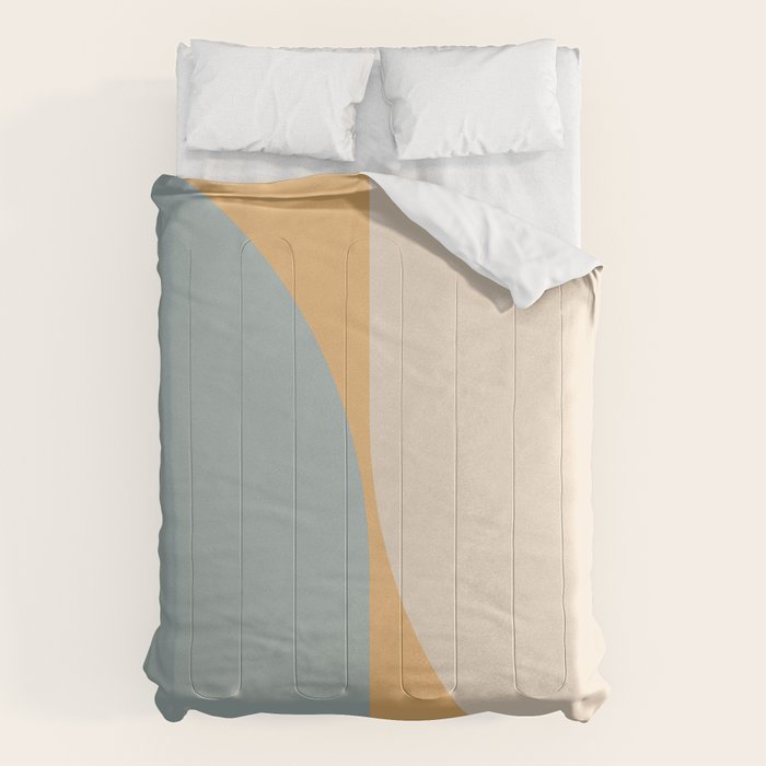 Almond Abstract XIII Comforter Gallery Image 1