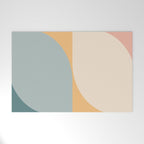 Almond Abstract XIII Welcome Mat Gallery Image 1