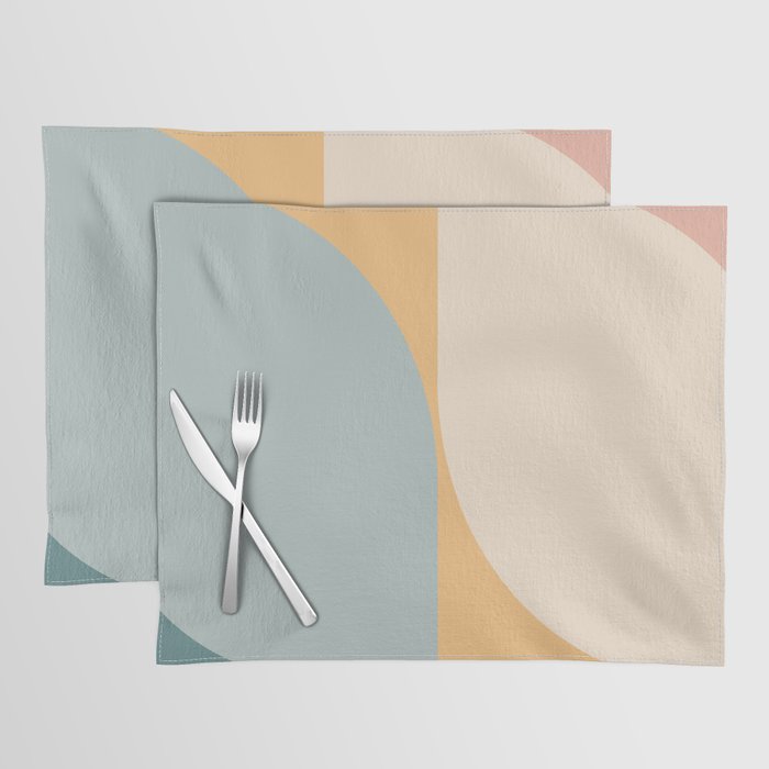 Almond Abstract XIII Placemat Gallery Image 1