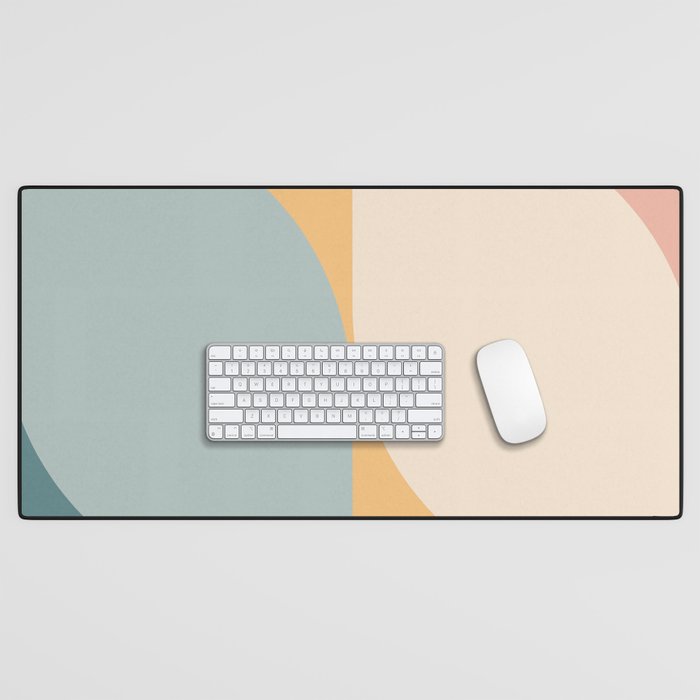 Almond Abstract XIII Desk Mat Gallery Image 1