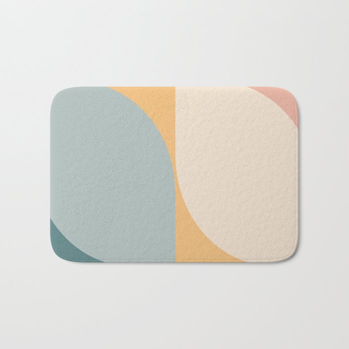 Almond Abstract XIII Bath Mat Gallery Image 1