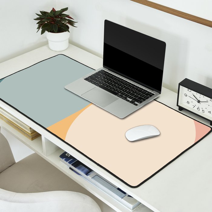 Almond Abstract XIII Desk Mat Gallery Image 2