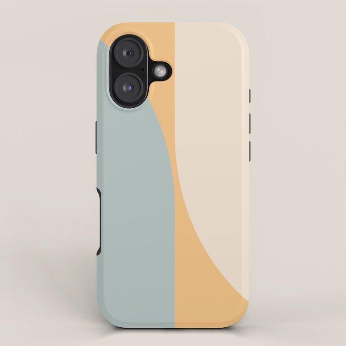 Almond Abstract XIII iPhone Case Gallery Image 1