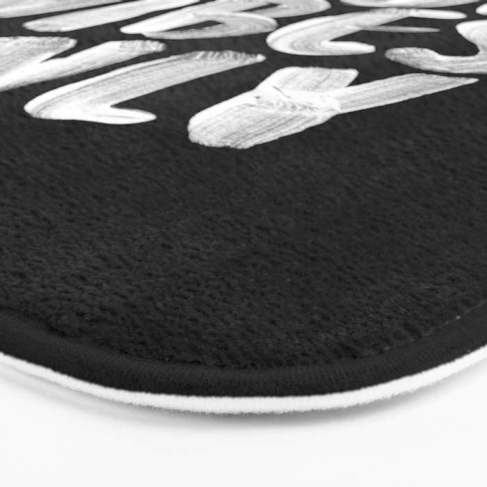 Good Vibes Only Bath Mat Gallery Image 3