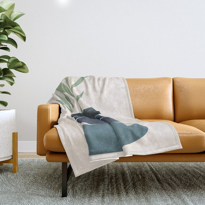 Flow of Balance 3 Throw Blanket Gallery Image 1