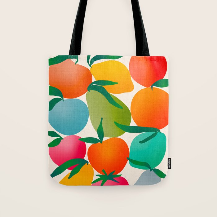 2025 BRIGHT FRUIT MARKET CALENDAR Tote Bag Gallery Image 1