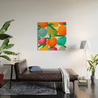 2025 BRIGHT FRUIT MARKET CALENDAR Wood Wall Art Gallery Image 2