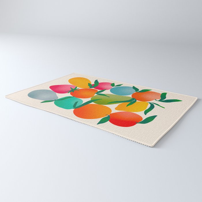 2025 BRIGHT FRUIT MARKET CALENDAR Rug Gallery Image 3