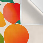 2025 BRIGHT FRUIT MARKET CALENDAR Wall Tapestry Gallery Image 3