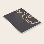 Abstract Line Art Cat 2 Notebook Gallery Image 3