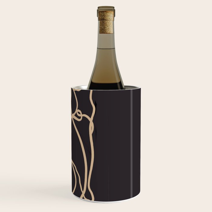 Abstract Line Art Cat 2 Wine Chiller Gallery Image 3
