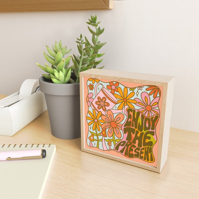 Enjoy the Present Mini Art Print Gallery Image 2