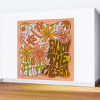 Enjoy the Present Wall Mural Gallery Image 2