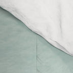Aerial Beach Summer Bliss - Elegant Minimal Beach People - Ocean - Sea Photography by Ingrid Beddoes Comforter Gallery Image 4