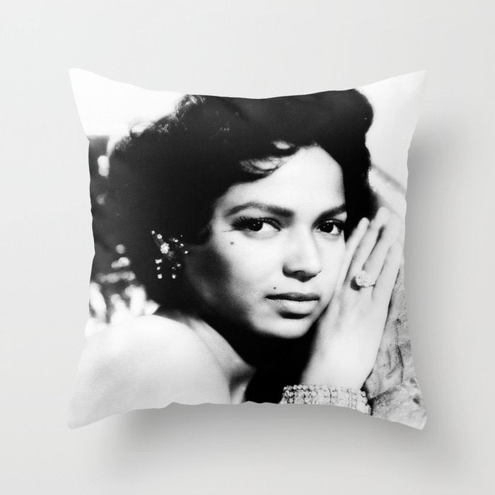 Dorothy Dandridge. Throw Pillow Gallery Image 6