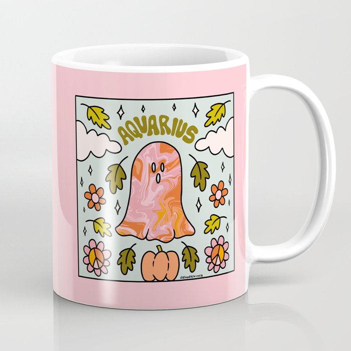Aquarius Ghost Coffee Mug Gallery Image 1