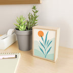 Sage Sunset Scene Mini Art Print Gallery Image 2