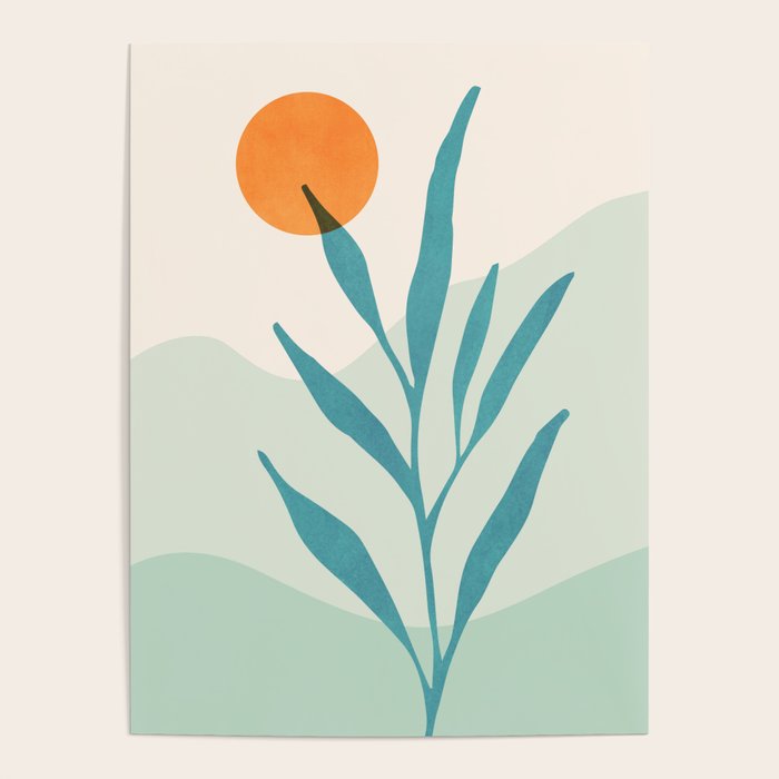 Sage Sunset Scene Poster Gallery Image 1