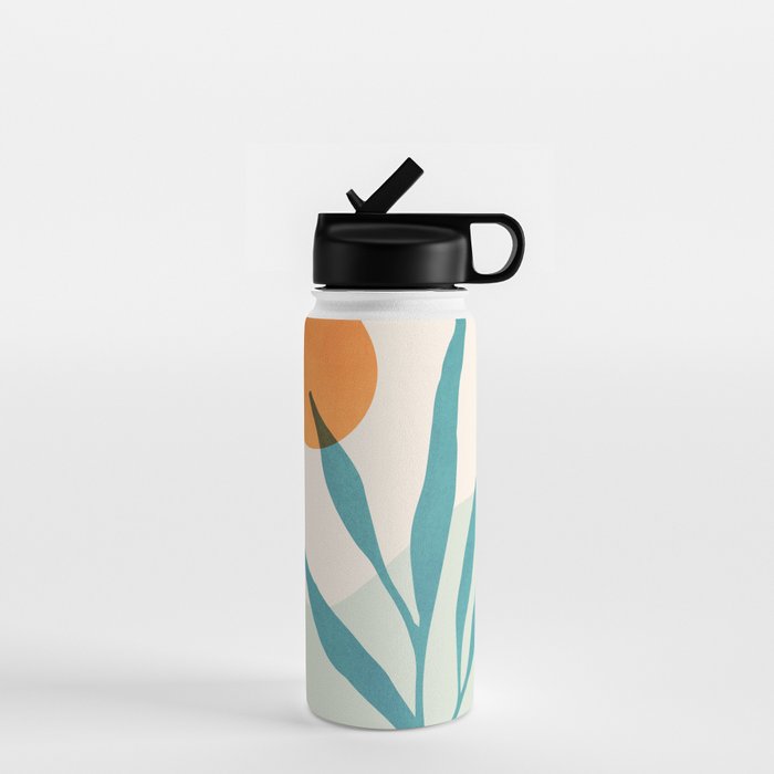 Sage Sunset Scene Water Bottle Gallery Image 1