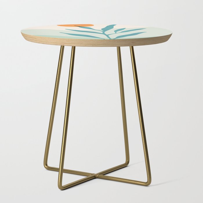 Sage Sunset Scene Side Table Gallery Image 1