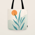 Sage Sunset Scene Tote Bag Gallery Image 1