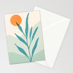 Sage Sunset Scene Stationery Card Gallery Image 2