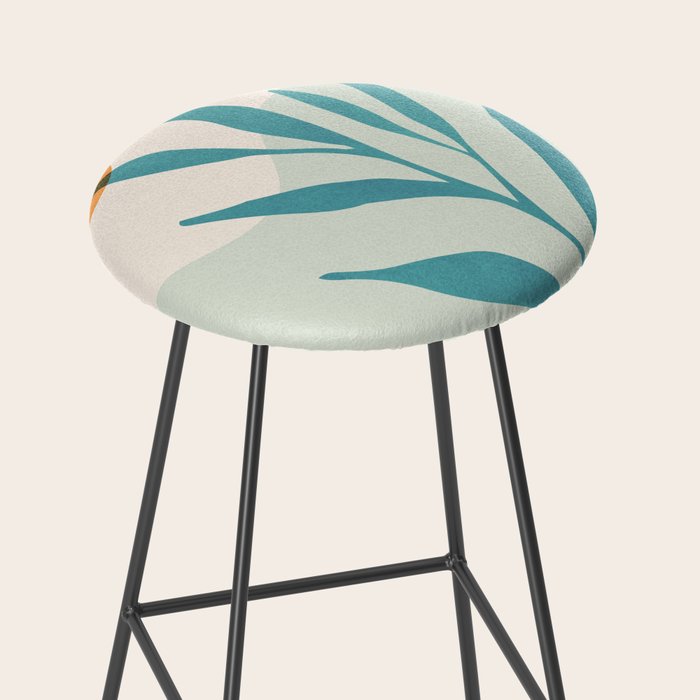Sage Sunset Scene Stool Gallery Image 2