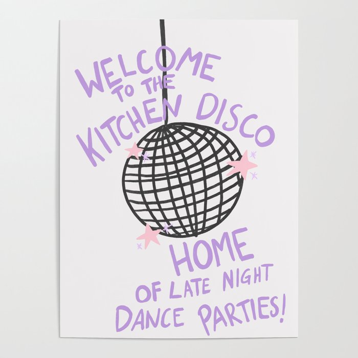 Kitchen Disco Poster Gallery Image 1