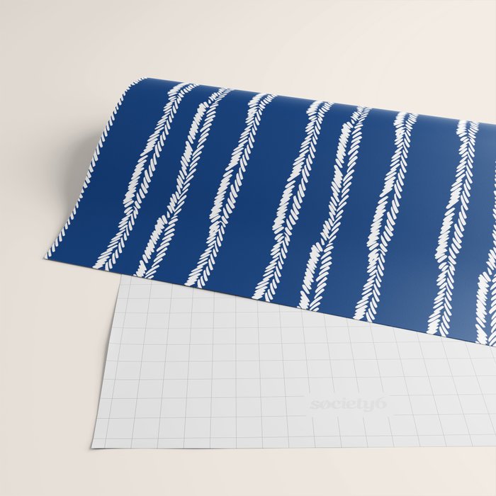 Nautical Herringbone II Wrapping Paper Gallery Image 2
