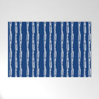 Nautical Herringbone II Welcome Mat Gallery Image 1