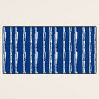 Nautical Herringbone II Desk Mat Gallery Image 3