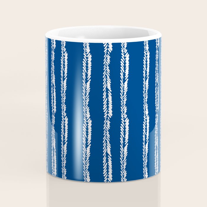 Nautical Herringbone II Coffee Mug Gallery Image 4