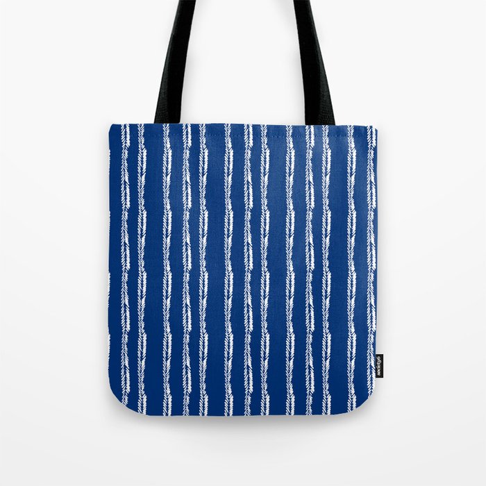 Nautical Herringbone II Tote Bag Gallery Image 1