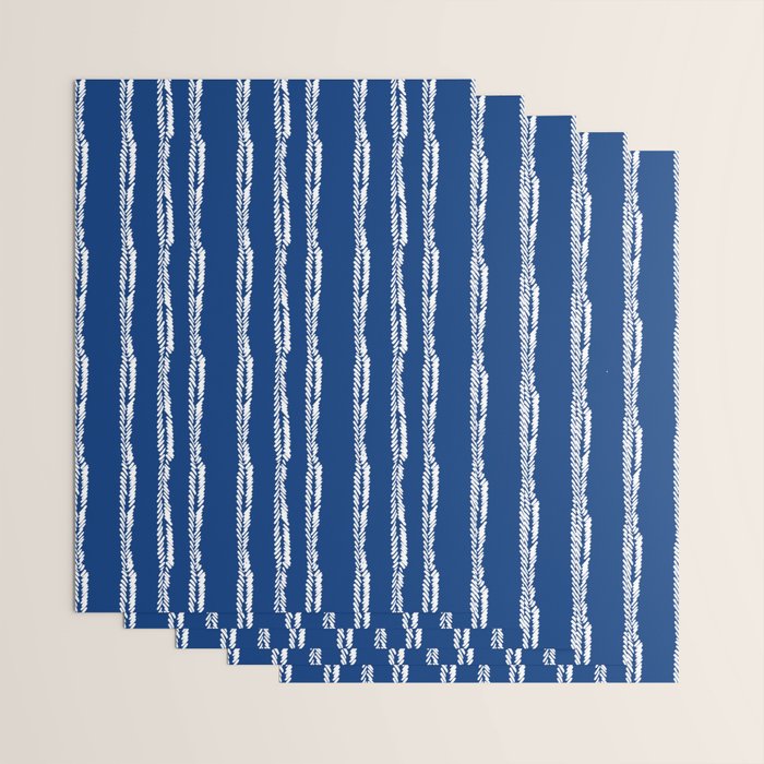 Nautical Herringbone II Wrapping Paper Gallery Image 3